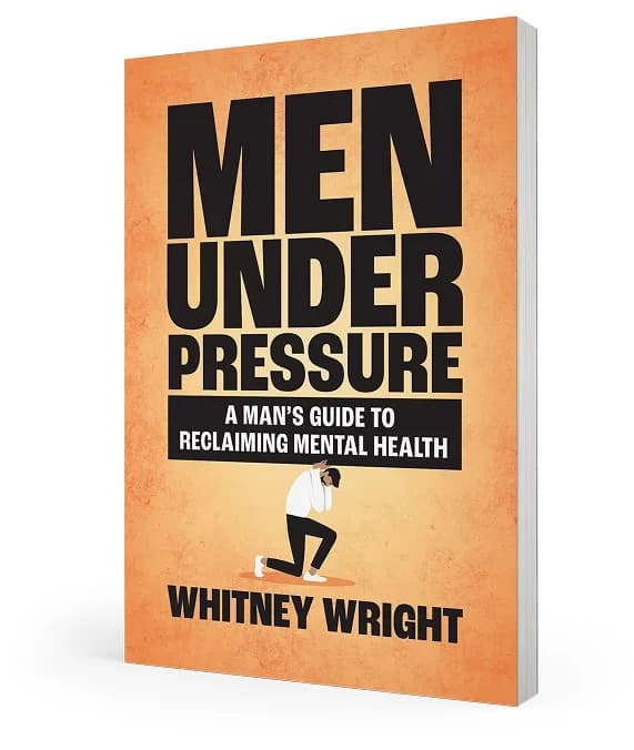 Men Under Pressure book, additional cover mockup